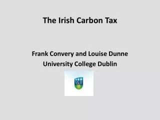 The Irish Carbon Tax