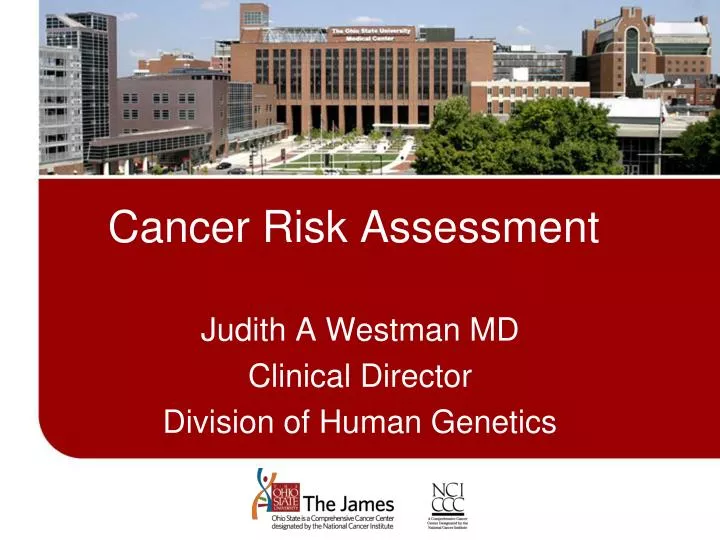cancer risk assessment