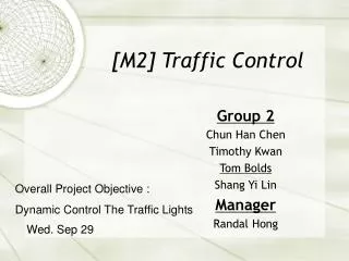 [M2] Traffic Control