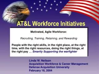 AT&amp;L Workforce Initiatives