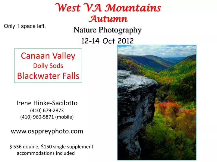 west va mountains autumn nature photography 12 14 oct 2012