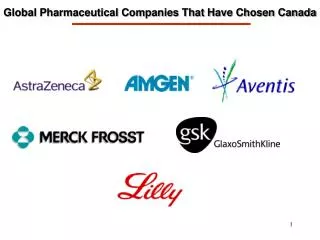 Global Pharmaceutical Companies That Have Chosen Canada