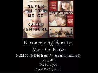 Reconceiving Identity: Never Let Me Go