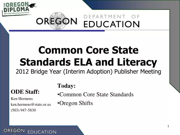 common core state standards ela and literacy 2012 bridge year interim adoption publisher meeting