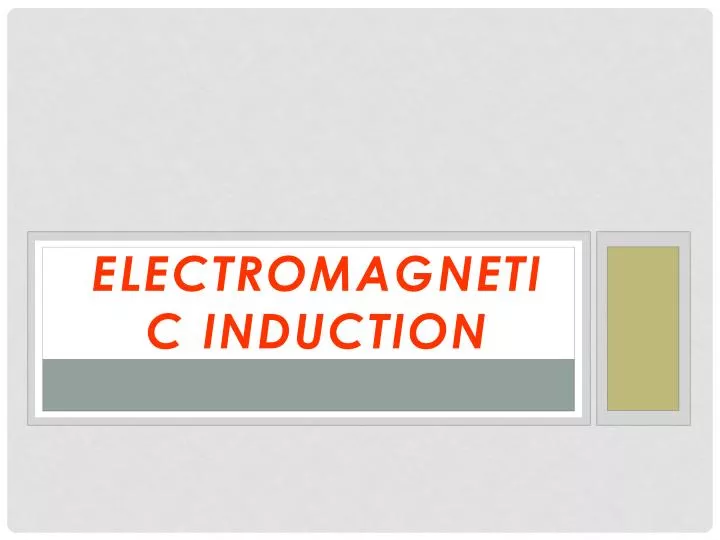 electromagnetic induction