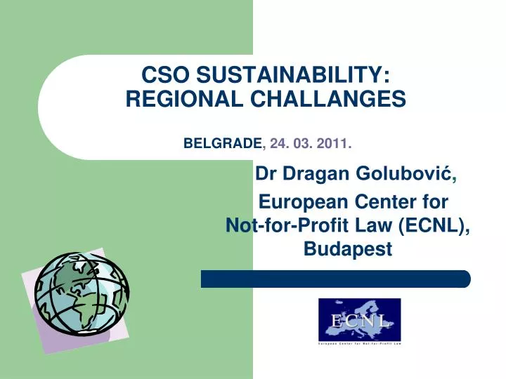 cso sustainability regional challanges belgrade 24 03 20 1 1