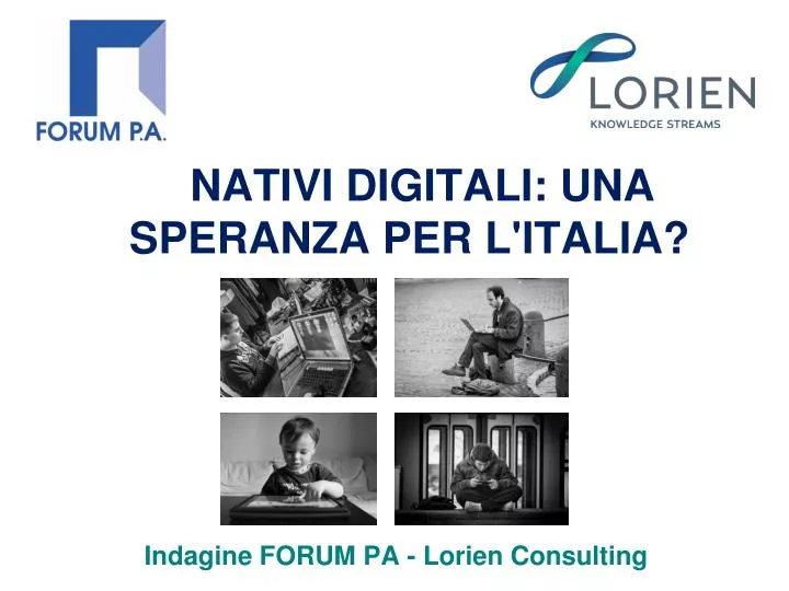 nativi digitali una speranza per l italia
