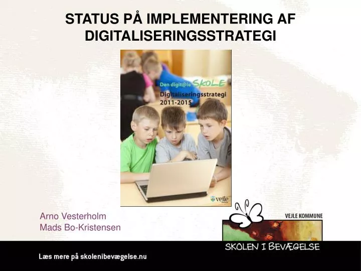 status p implementering af digitaliseringsstrategi