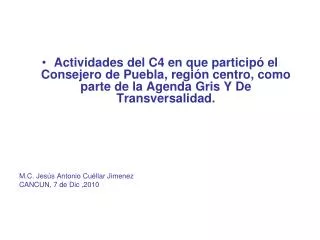 consejo consultivo del cambio clim tico agenda de transversalidad 2009