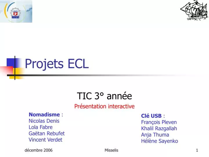 projets ecl