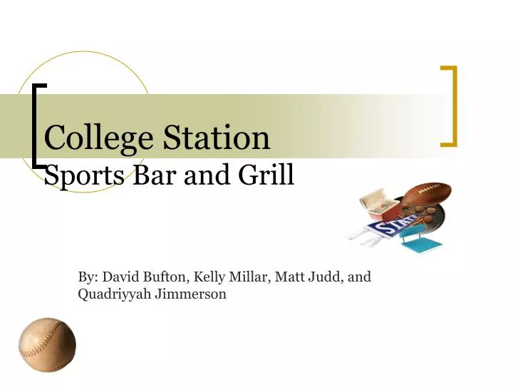 college station sports bar and grill