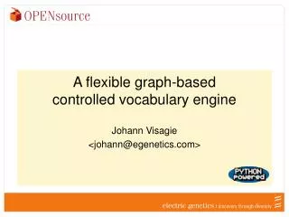 A flexible graph-based controlled vocabulary engine