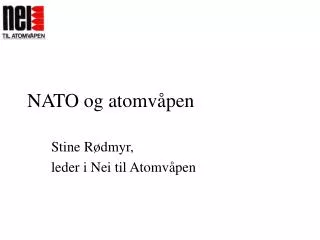 nato og atomv pen