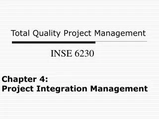 chapter 4 project integration management