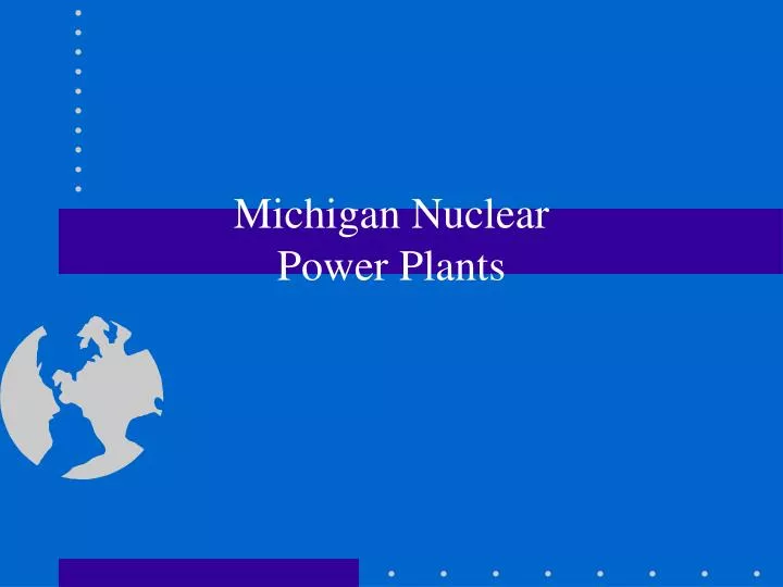 michigan nuclear power plants