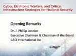 Opening Remarks - slide 1