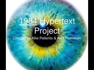 1984 hypertext project