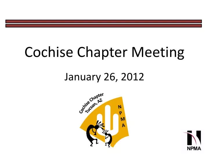 cochise chapter meeting january 26 2012
