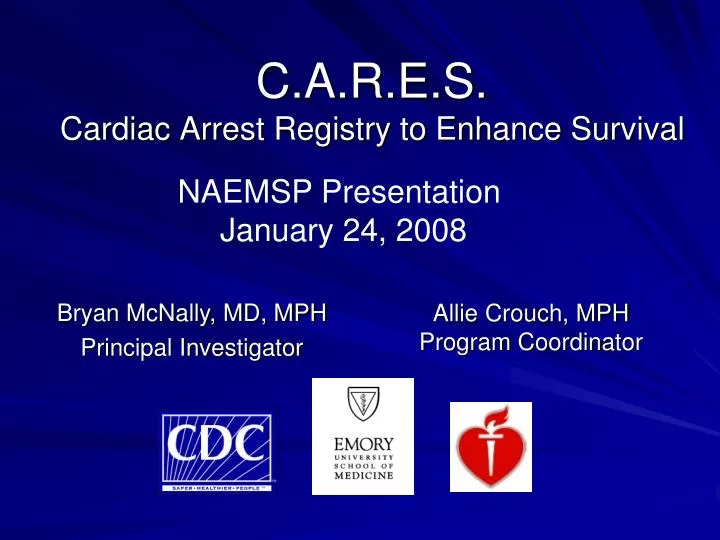 c a r e s cardiac arrest registry to enhance survival