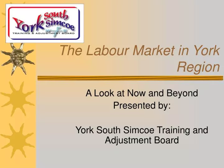 the labour market in york region