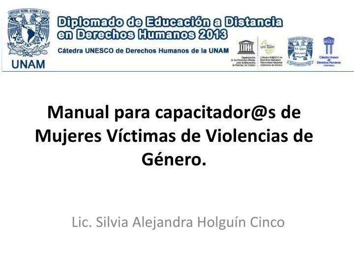 manual para capacitador@s de mujeres v ctimas de violencias de g nero