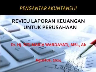 penga ntar akuntansi ii