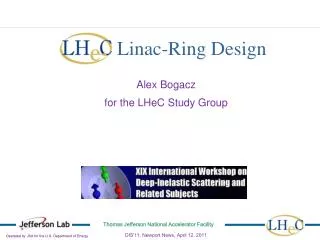 LHeC Linac-Ring Design