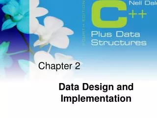 2 Data Design and Implementation