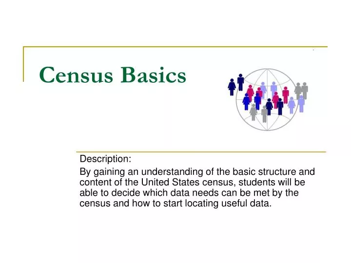 census basics