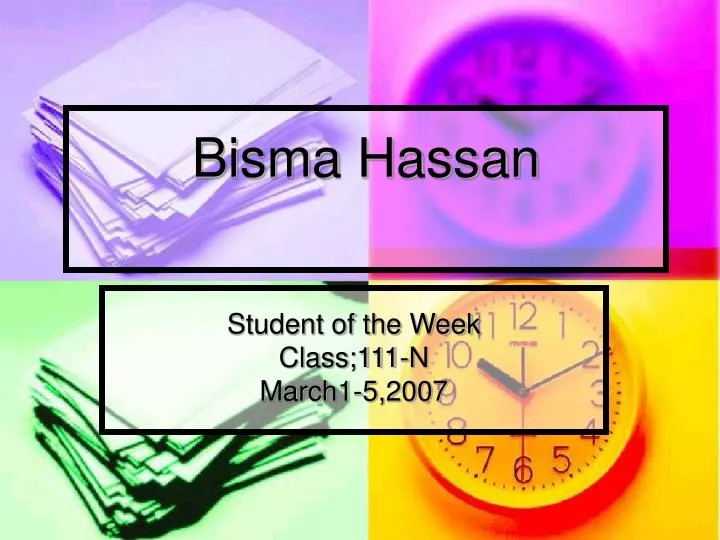 bisma hassan