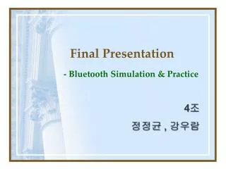 final presentation