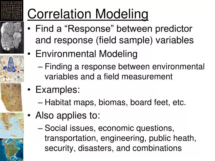 correlation modeling