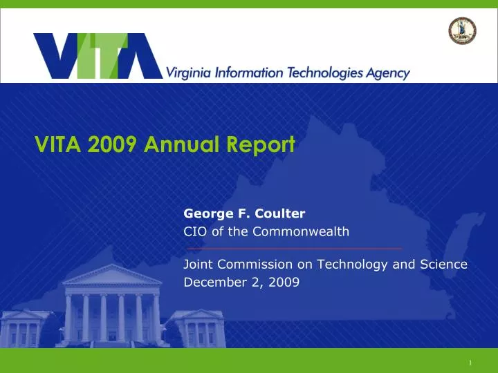 vita 2009 annual report