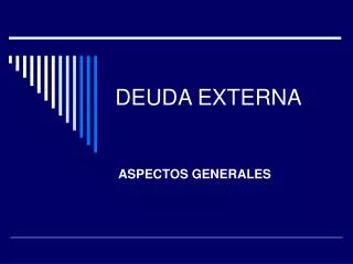 deuda externa