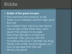 Riddle - slide 1
