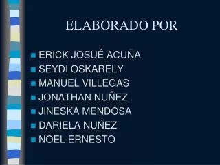 elaborado por