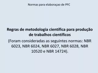 normas para elabora ao de pfc