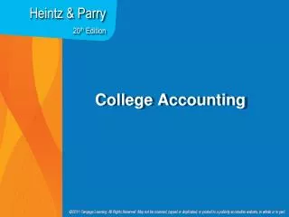 College Accounting