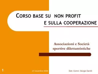 enti non profit