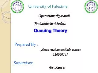 probabilistic models
