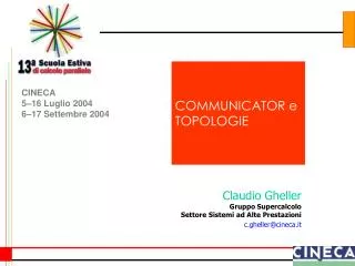 communicator e topologie