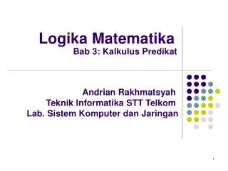 logika matematika