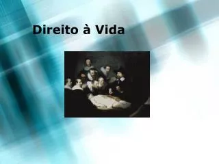 direito vida