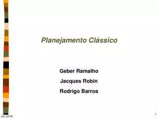 planejamento cl ssico