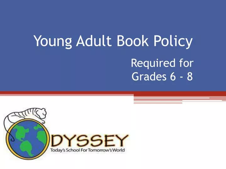 young adult book policy
