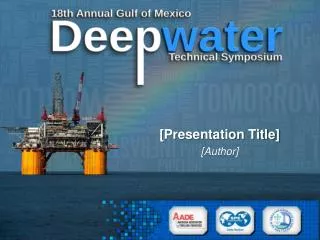presentation title author