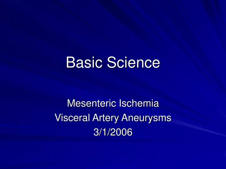 basic science
