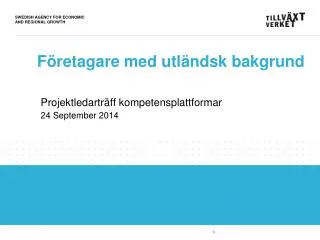 f retagare med utl ndsk bakgrund