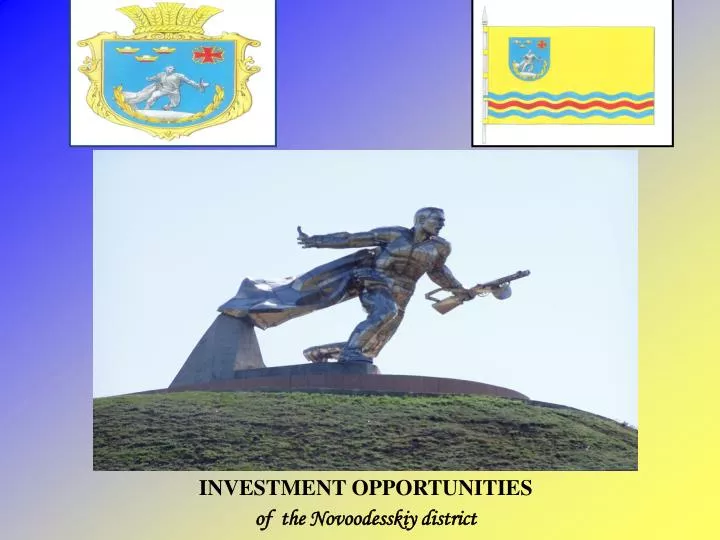investment opportunities of the novoodesskiy district