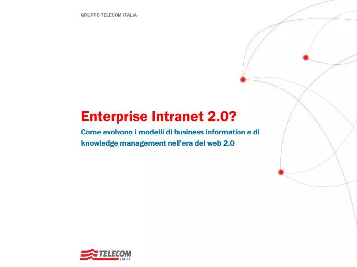 enterprise intranet 2 0